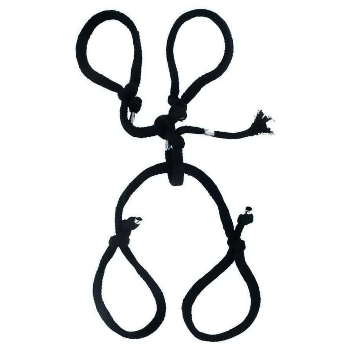 Silk Rope Hogtie - Black