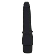 Slimline 100% Silicone Vibrator - Black