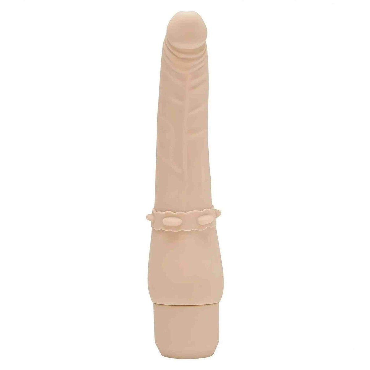 Slimline 100% Silicone Vibrator - Flesh