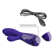Snappy Vibratore Rabbit Ricaricabile con 30 vibrazioni