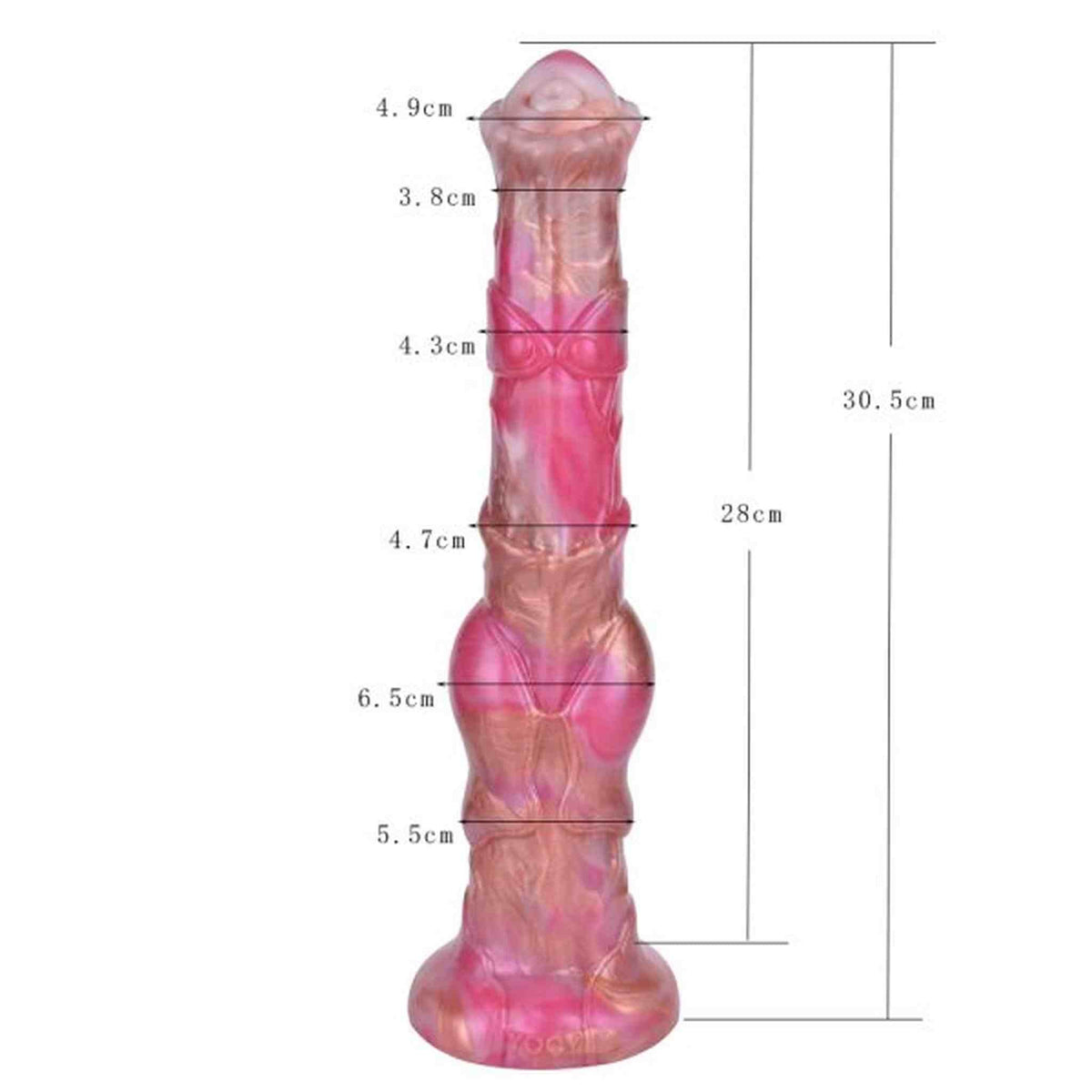 Soft Armored Horse Dildo