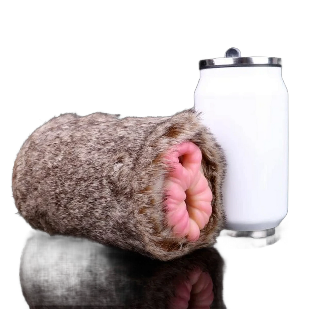 Spirit Lion Animal Pussy Toy Male Masturbator With Dual Channel