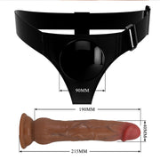 Squirting Dildo Con Strapon Harness