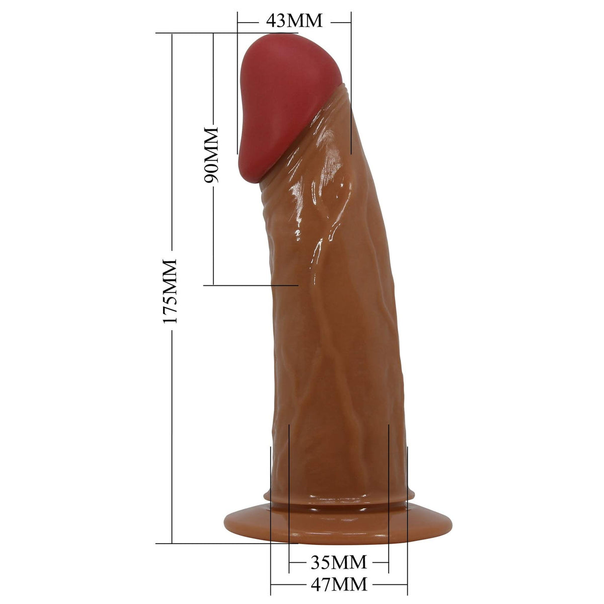 Stark Strapon Hollow Super Realistico con Vibrazione