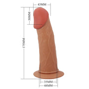Stark Strapon Hollow Super Realistico con Vibrazione