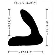 Stimolatore Prostatico in Silicone Vibrante e Gonfiabile