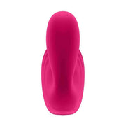Stimolatore Punto G rosa fucsia in silicone con design ergonomico