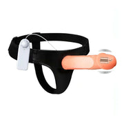Strap-On Hollow Vibrante 17 cm