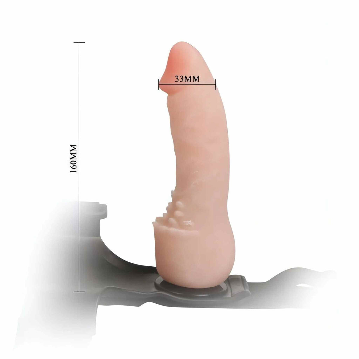 Strap-on Realistico Morbido 16 cm Ø 3.3 cm