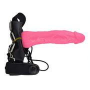 Strap-on design vibrante con Vibrazioni Multivelocità