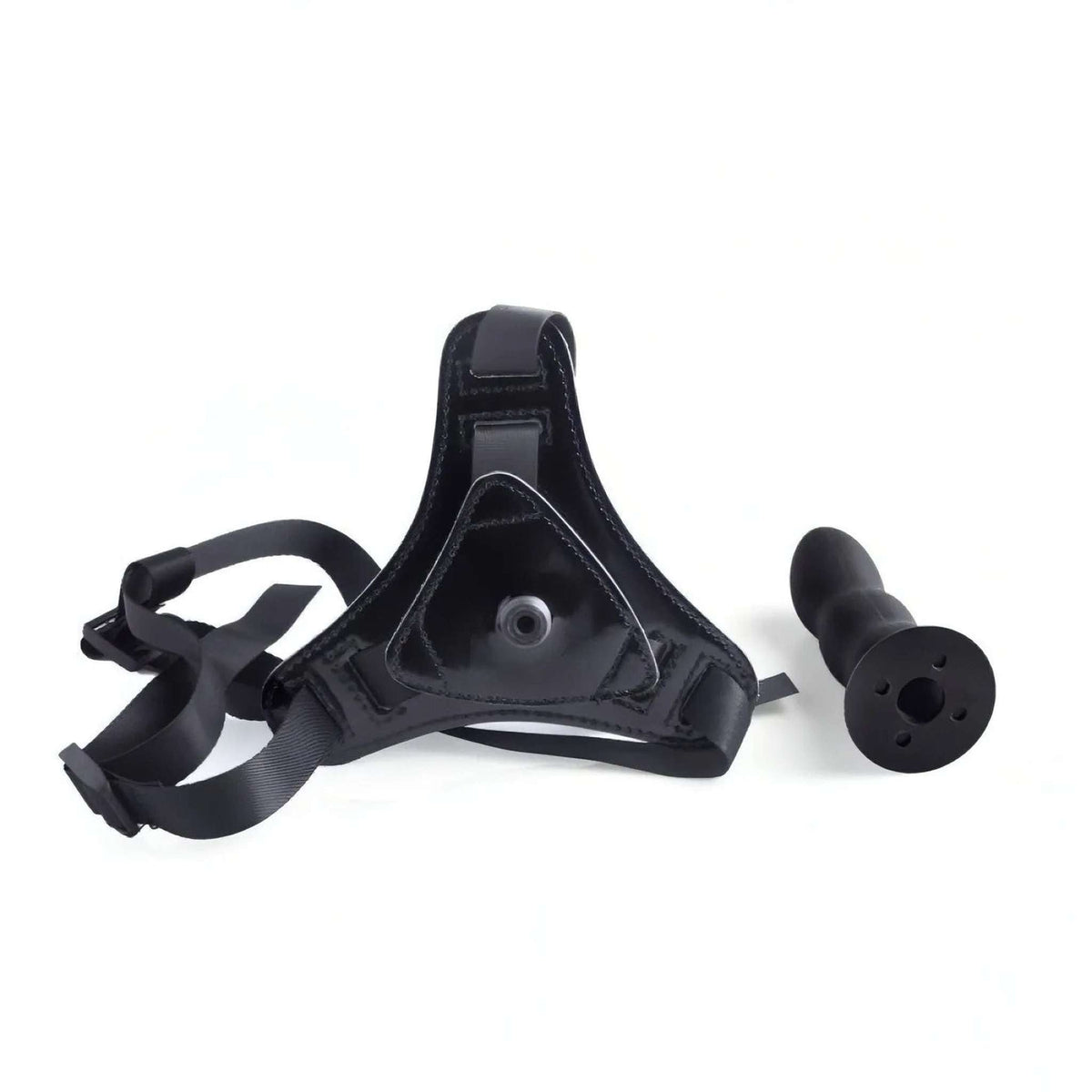 Strap-on in silicone con sistema Hung-In 12.5 cm