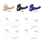 Strapon Strapless Bendable - M, Rosa Carne