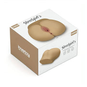 Streetgirl's No. 4 – Masturbatore Super Realistico e Morbido con Canali Anale e Vaginale Extra Stimolante – Rosa Carne