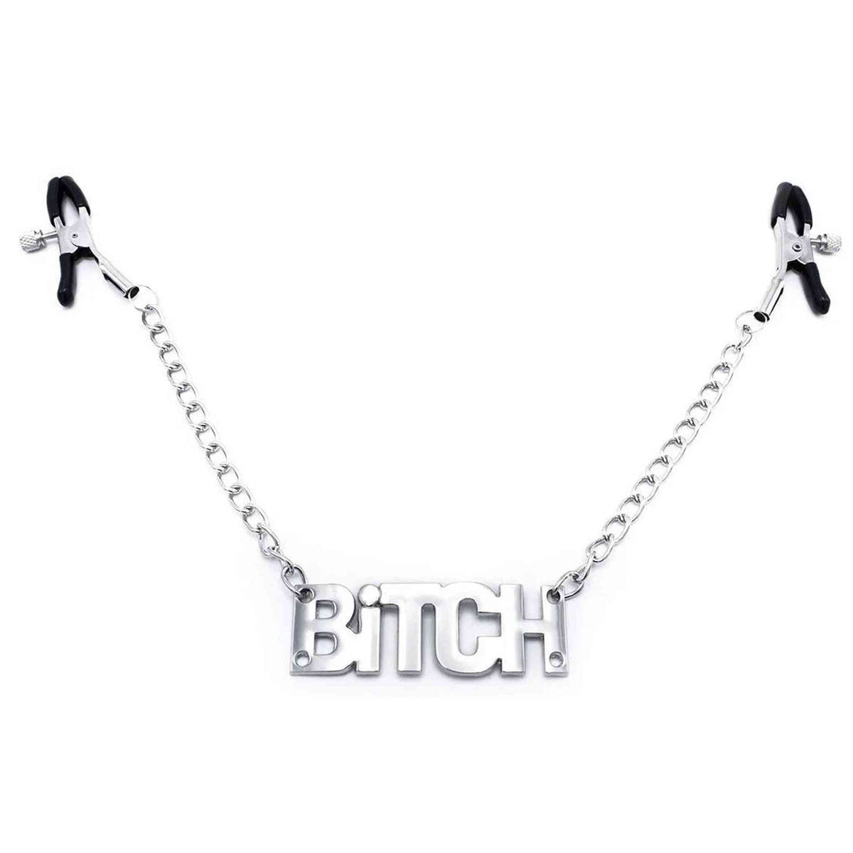 Stringicapezzoli Con Catena e Ciondolo "Bitch"