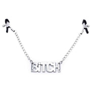 Stringicapezzoli Con Catena e Ciondolo "Bitch"