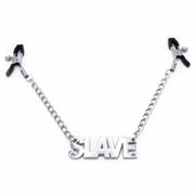 Stringicapezzoli Con Catena e Ciondolo "Slave"
