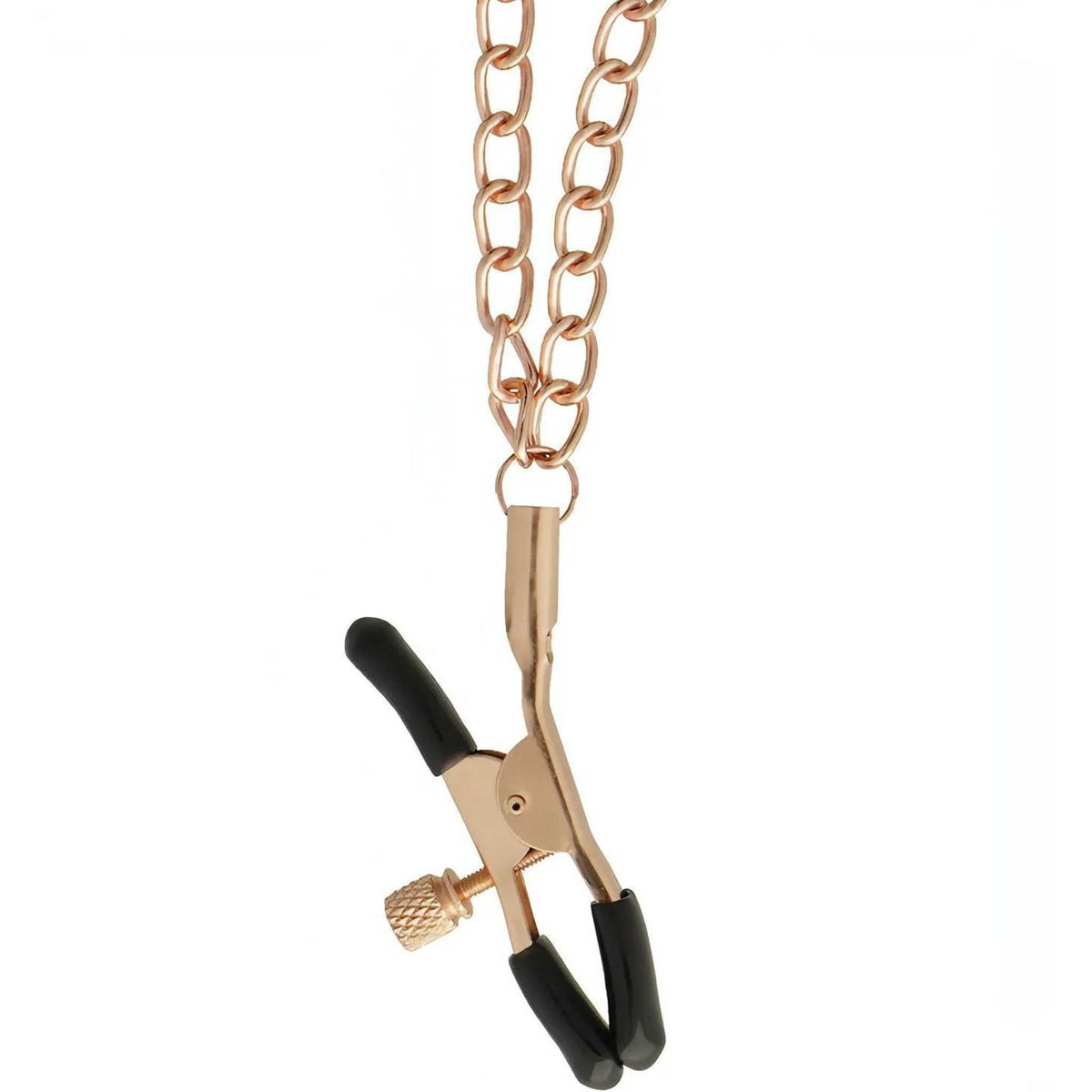 Stringicapezzoli Premium con Doppia Catena a maglia media - Gold Rose