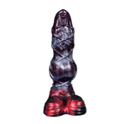 Stripe Dragon Monster Penis Silicone Dildo Female Masturbator
