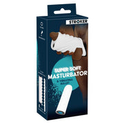 Confezione blu Stroker Vibrante Super Soft masturbatore vibrante