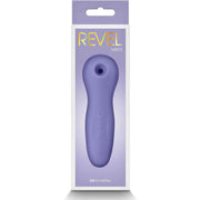 Confezione verticale succhia clitoride Vera Revel logo multicolore nsnovelties sfondo bianco