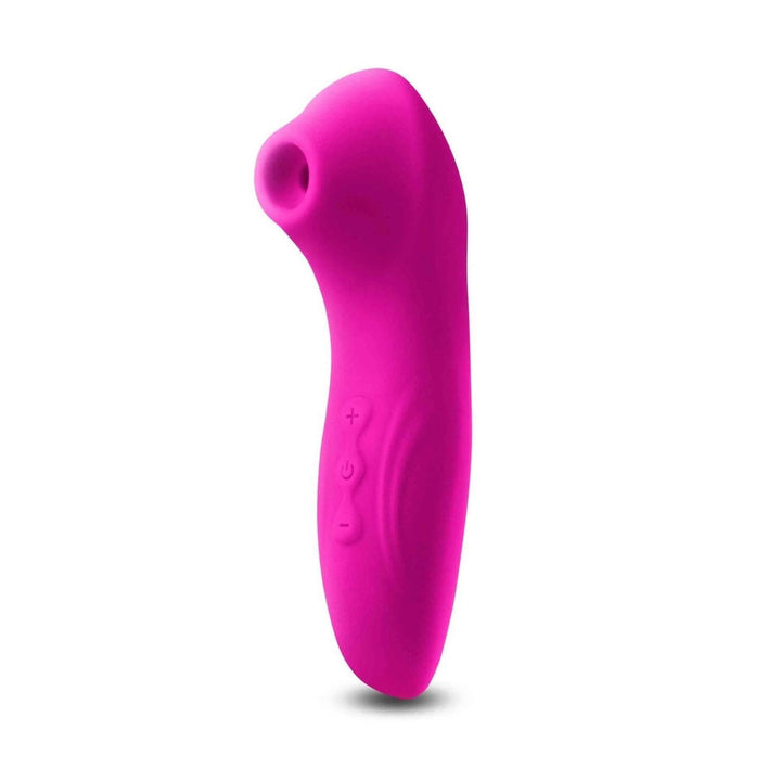 Succhia clitoride Revel Vera viola in silicone morbido con pulsanti intensità
