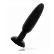 Super Soft Anal Plug - Black, 14 cm