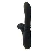 Super Vibratore Vaginale e Clitorideo con Spinta, Riscaldamento e Lingue Clitoridee