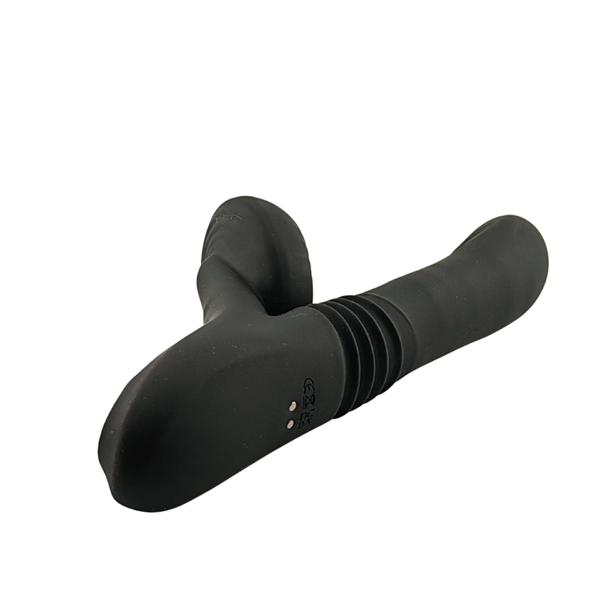 Super Vibratore Vaginale e Clitorideo con Spinta, Riscaldamento e Lingue Clitoridee
