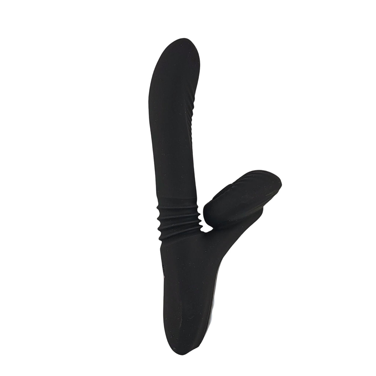 Super Vibratore Vaginale e Clitorideo con Spinta, Riscaldamento e Lingue Clitoridee