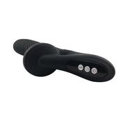 Super Vibratore Vaginale e Clitorideo con Spinta, Riscaldamento e Lingue Clitoridee