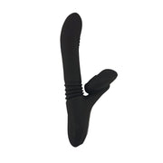 Super Vibratore Vaginale e Clitorideo con Spinta, Riscaldamento e Lingue Clitoridee