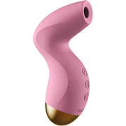 Dettaglio pulsanti controllo stimolatore clitorideo Svakom Pulse Pure rosa pastello