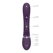Tama Vibratore Rabbit con lingua Punto G