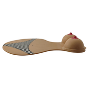 Tappetino mouse silhouette donna con seni antistress in rilievo