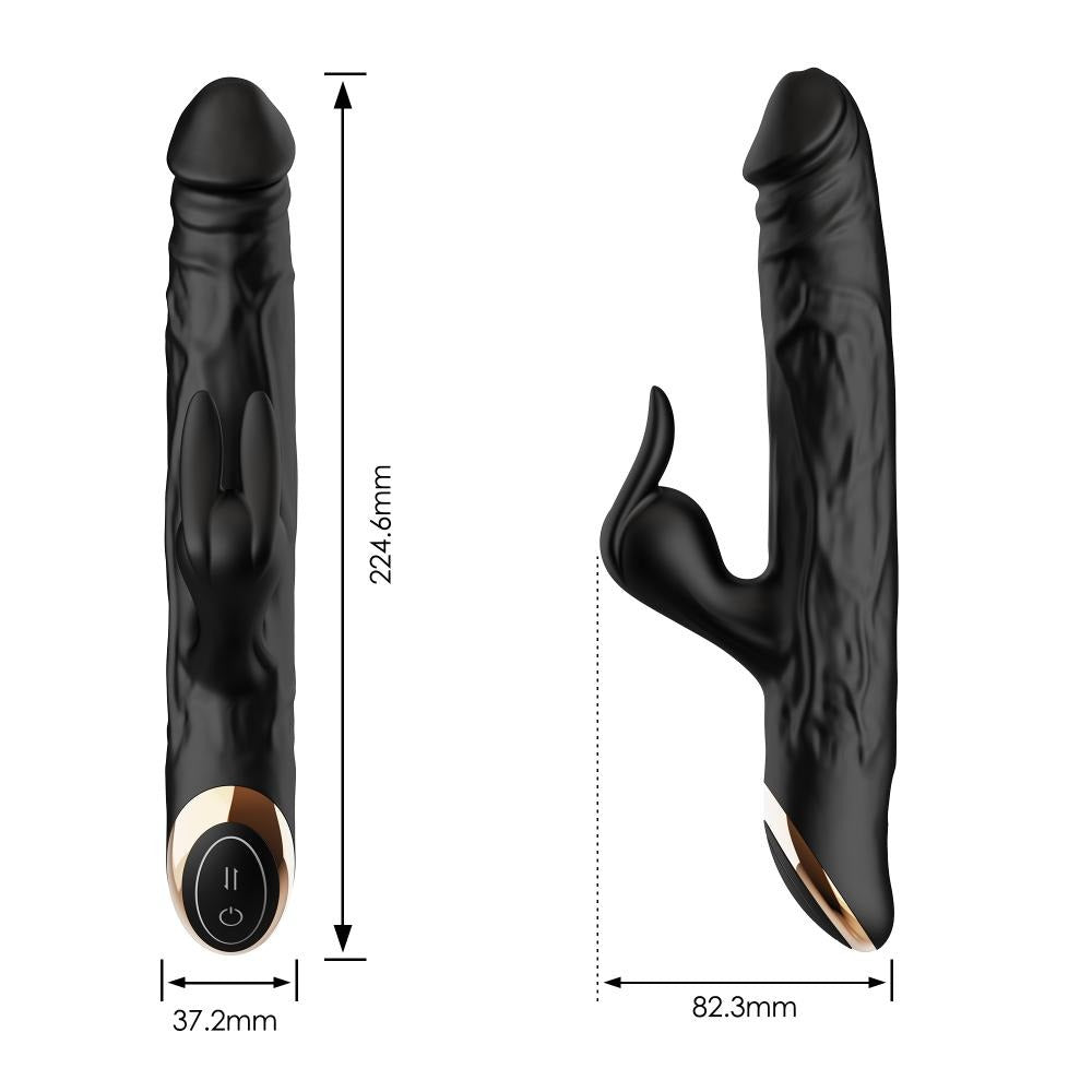 Terry II - Vibratore Rabbit Realistico Con Spinta