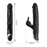 Terry II - Vibratore Rabbit Realistico Con Spinta