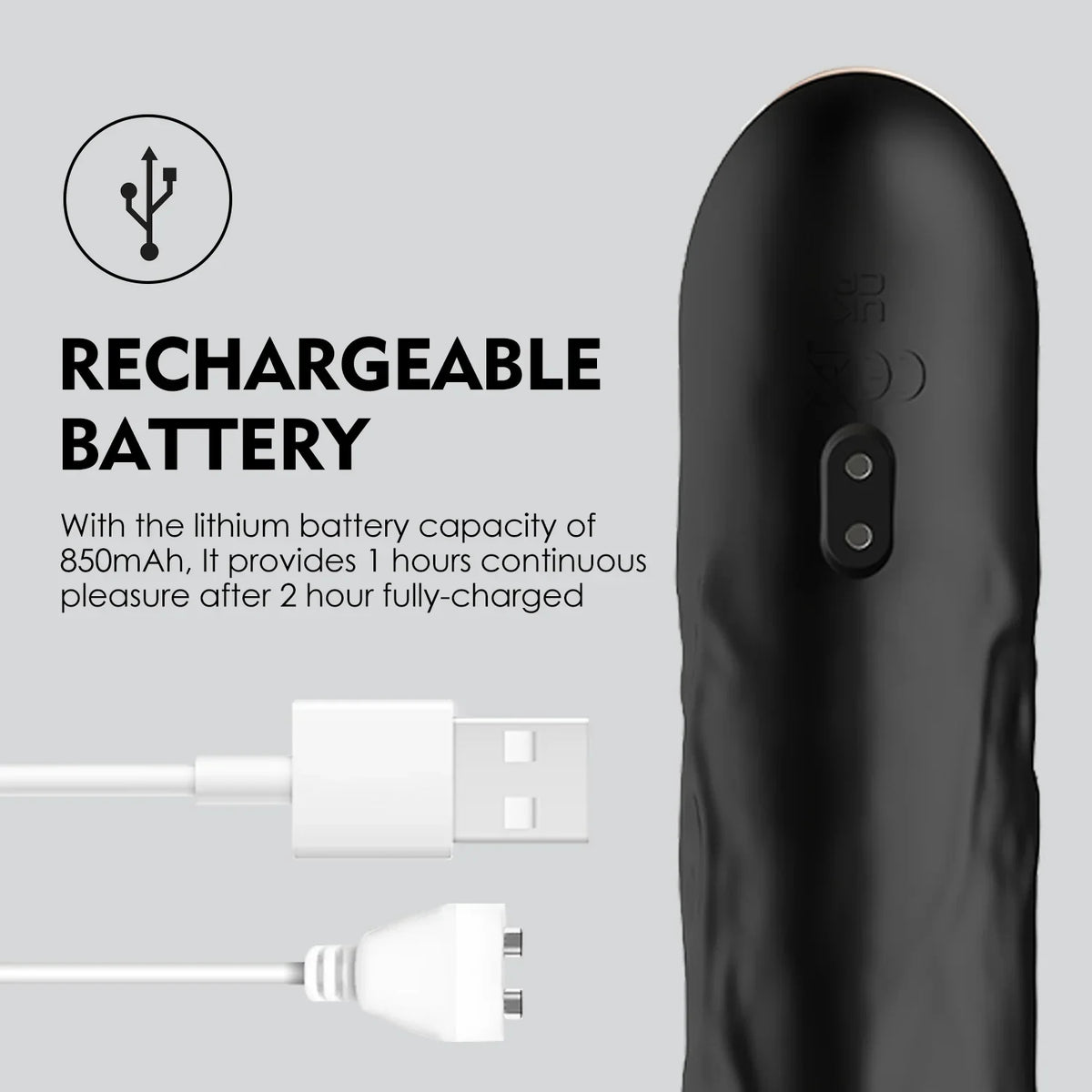 Terry II - Vibratore Rabbit Realistico Con Spinta