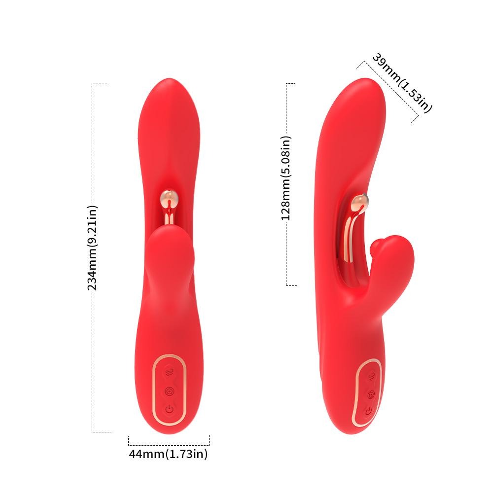 The Ace Rabbit Vibratore con Triplo Motore