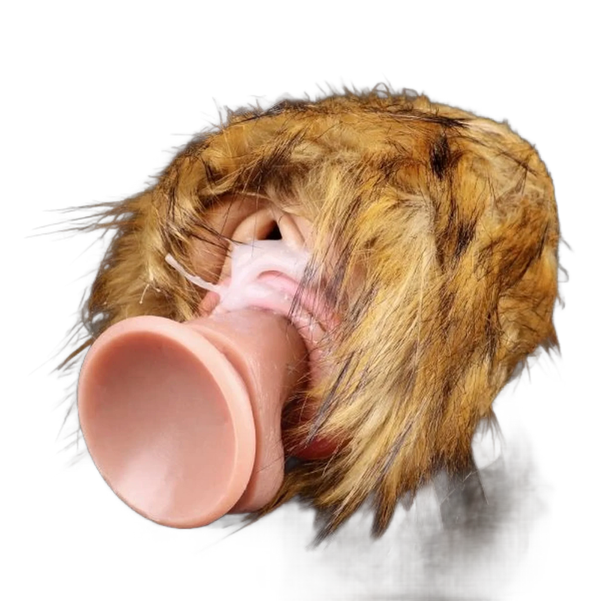 Tiger Fantasy Animal Pussy Toy For Men masturbating, Furry Masturbator