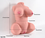 Torso Donna Realistico da 6 Kg