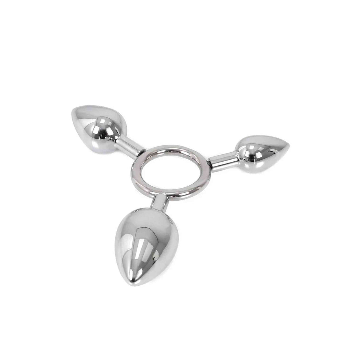 Triple O Anal plug device - Ø 2.7 cm, 3.4 cm, 4.1 cm