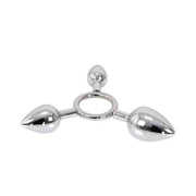 Triple O Anal plug device - Ø 2.7 cm, 3.4 cm, 4.1 cm