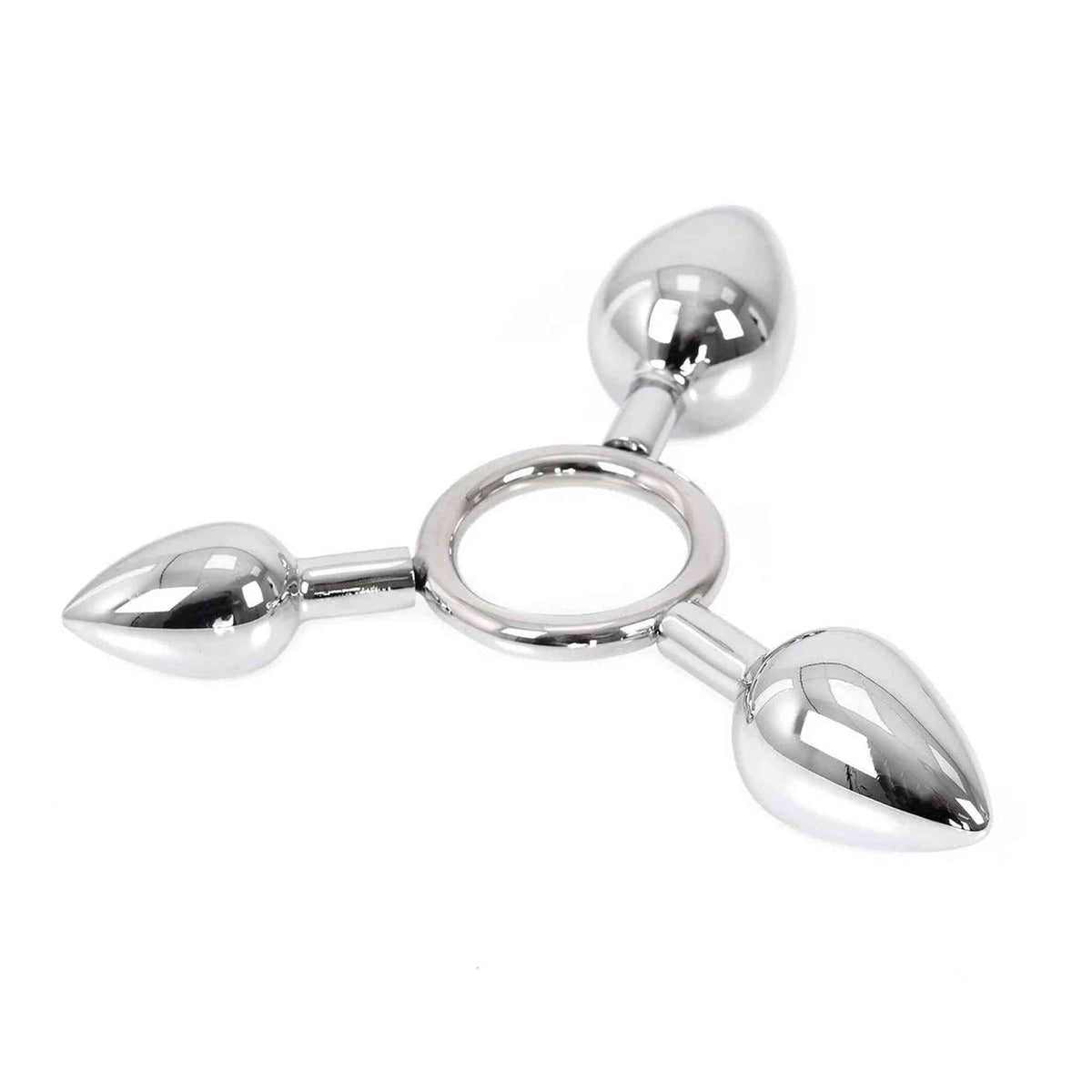 Triple O Anal plug device - Ø 2.7 cm, 3.4 cm, 4.1 cm