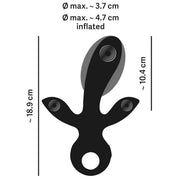 Triplo Vibratore Rabbit Gonfiabile