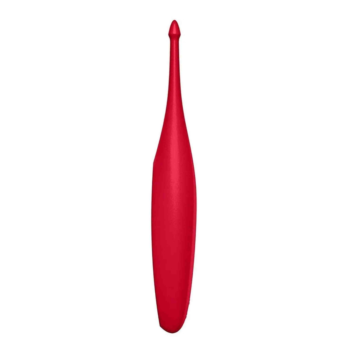 Vibratore Satisfyer Twirling Fun rosso opaco profilo senza pulsanti