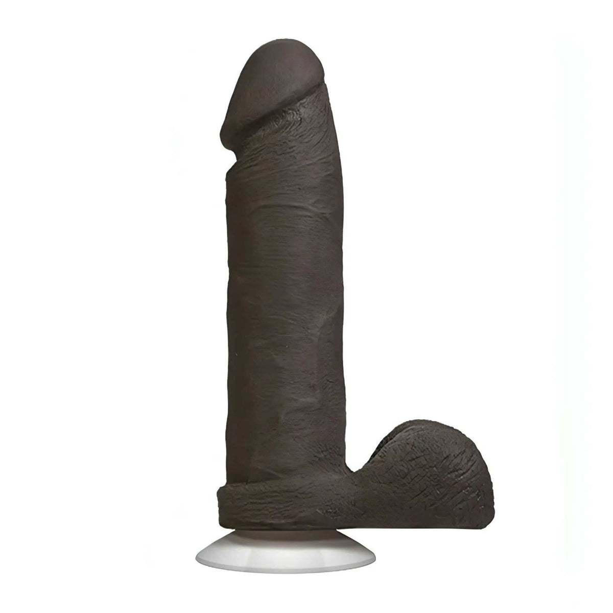 UR3 The Realistic Cock 8″ - Black