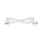 Cavo USB bianco Satisfyer avvolto con connettore a due pin ovali