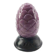 Dildo pigna viola scuro texture scaglie base FAAK