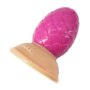 Dildo pigna rosa acceso base beige inciso FAAK