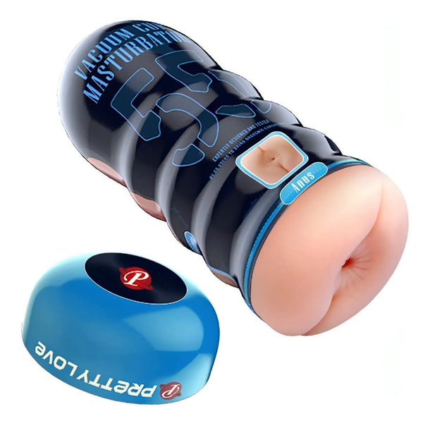 Vacuum Cup Masturbatore ad aspirazione - Ano in cyberskin
